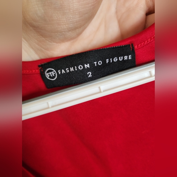 Fashion to Figure Peplum Top - Picture 3 of 3